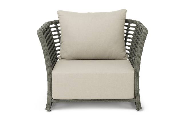 "Валенсия" кресло из искусственного ротанга, цвет серый "Валенсия" кресло из искусственного ротанга, цвет серый