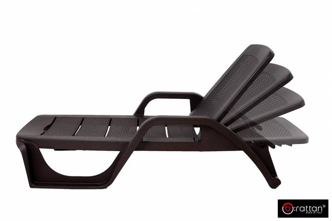 Шезлонг стопирующийся Nilo