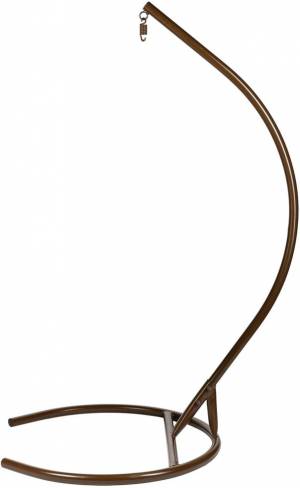 Стойка для двухместного подвесного кресла коричневая (Дуга+Основание) Стойка для двухместного подвесного кресла коричневая (Дуга+Основание)