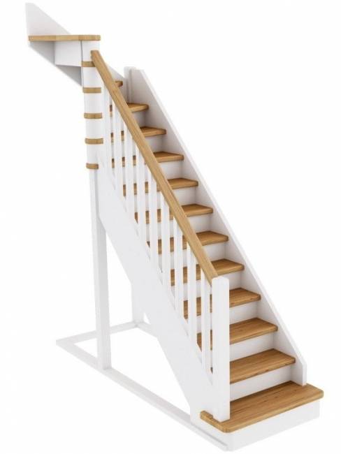 Деревянная лестница ЛС-215м под покраску Деревянная лестница ЛС-215м под покраску