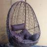 Кресло яйцо Brown Egg подвесное