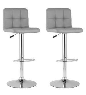 Стул барный Малави LITE серый 2 шт
