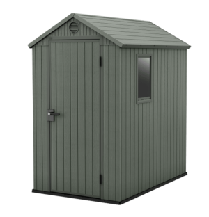 Сарай "Дарвин 4х6" (размеры 118 х 184 см), зеленый