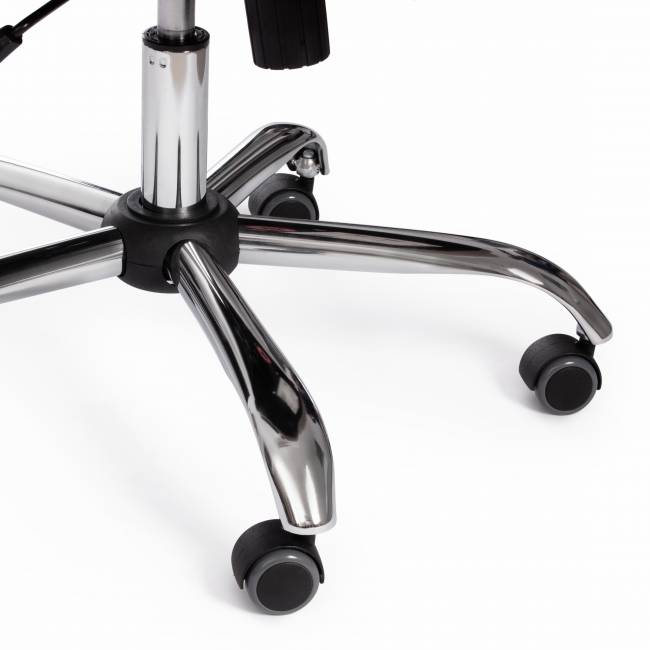 Кресло СН9944 (22) хром кож/зам, черный, 36-6 черный кож/зам Кресло СН9944 (22) хром кож/зам, черный, 36-6 черный кож/зам