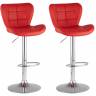 Стул барный PORSCHE красный 2 шт